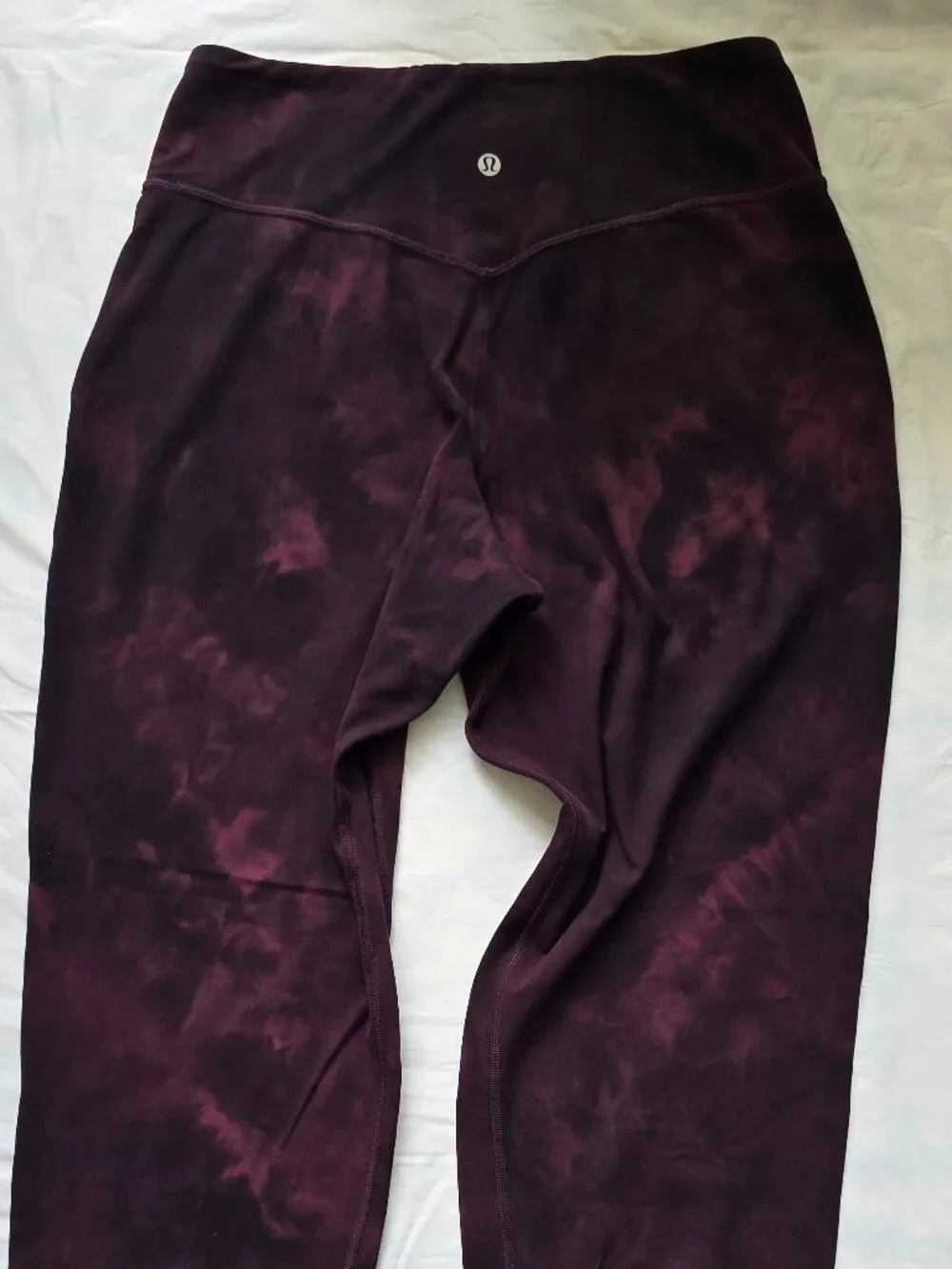 Lululemon Align High Rise Jogger Diamond Dye Cassis Black Size 10 Nulu